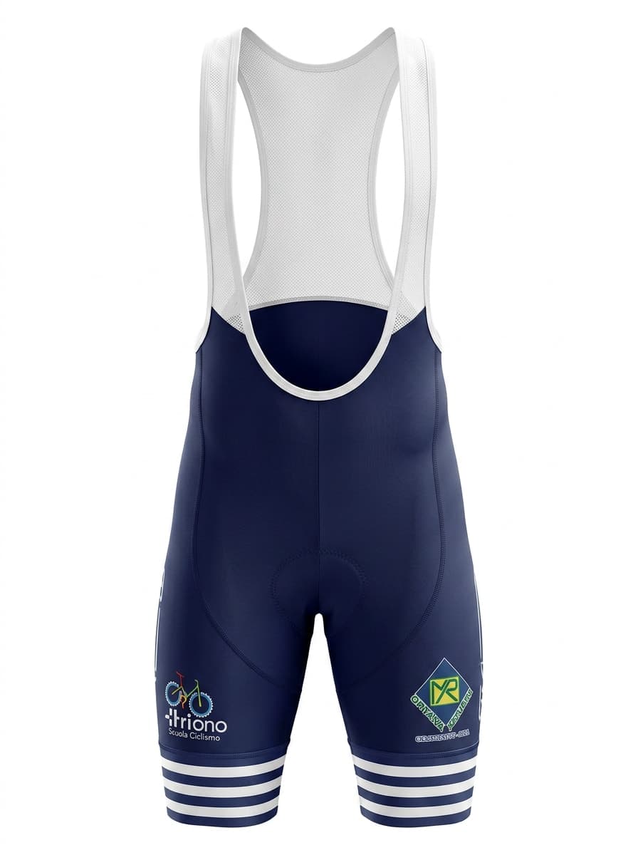 Salopette tecnica con bretelle del kit Scuola Triono — pedalata comoda per bambini